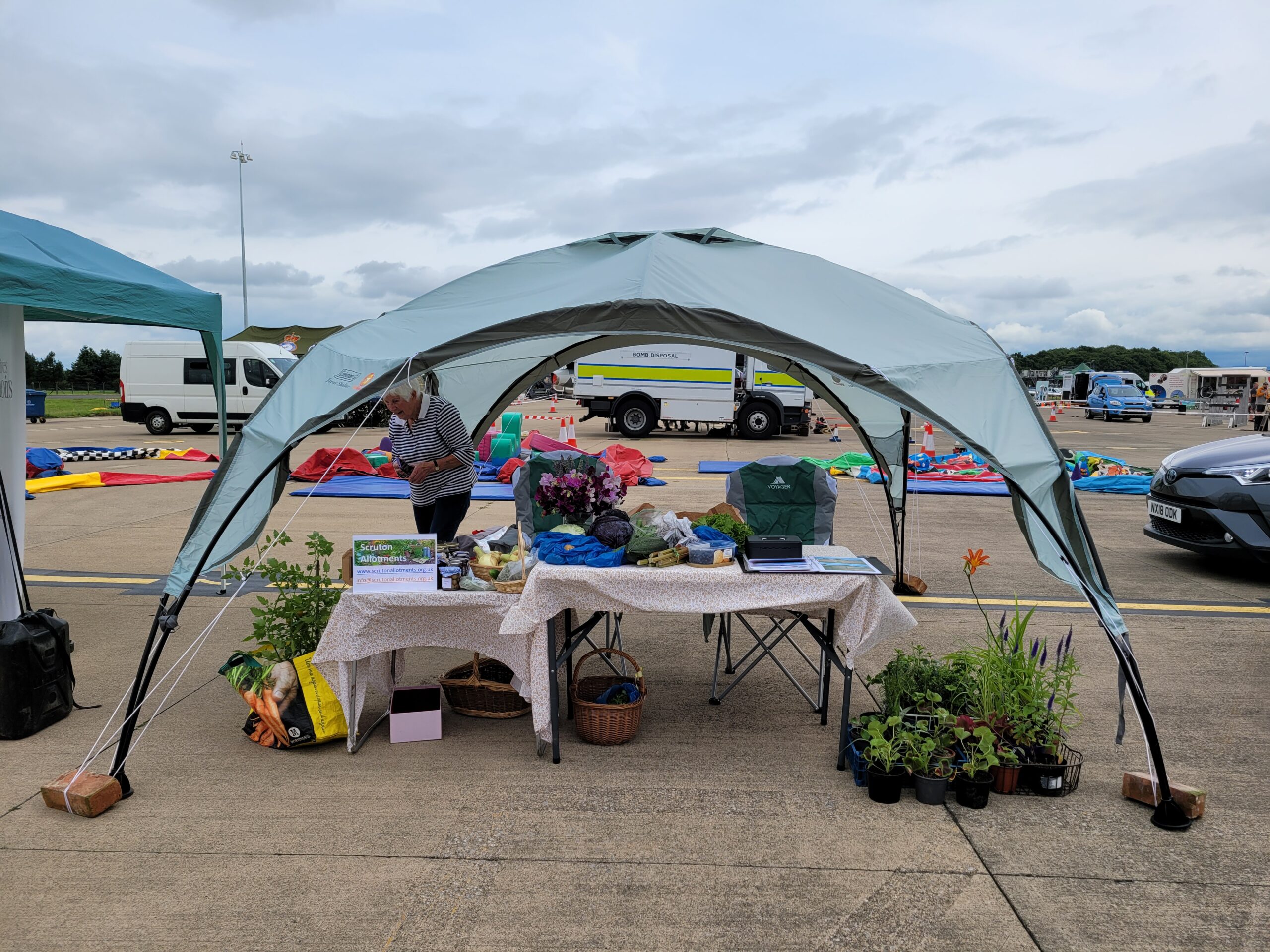 SAA stall at RAF Leening Family Day 2024